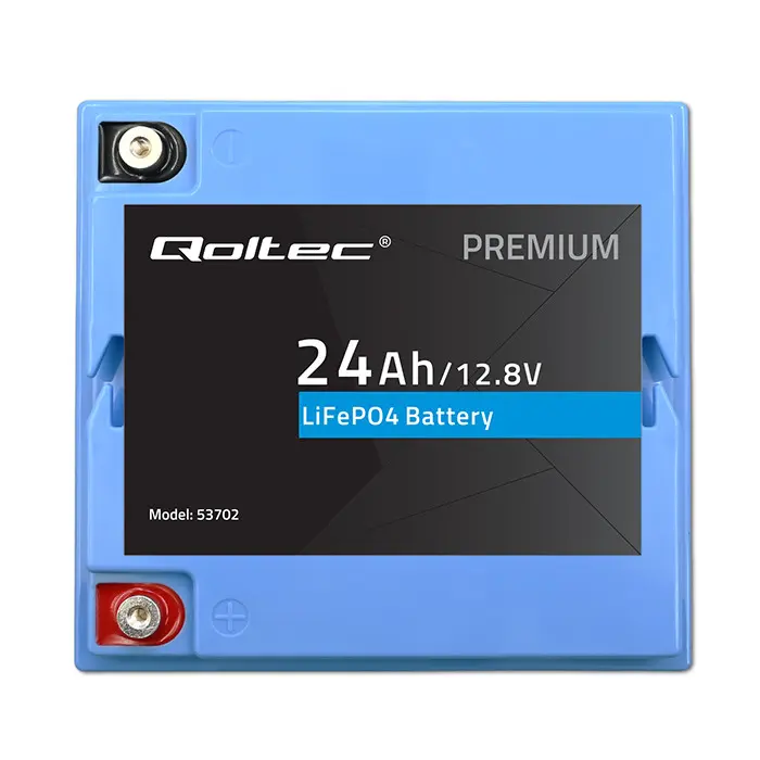 LiFePO4 akumulators QOLTEC 53702 12,8V 24Ah Photo 6