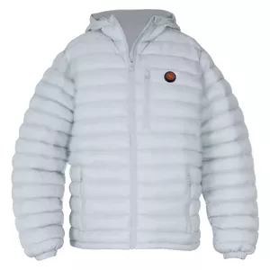 Body warmer Glovii GTMGXL Male Hooded 6 Pockets Zipper Grey