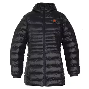 Body warmer Glovii GTFBM Female Hooded Black 2 Pockets Zipper