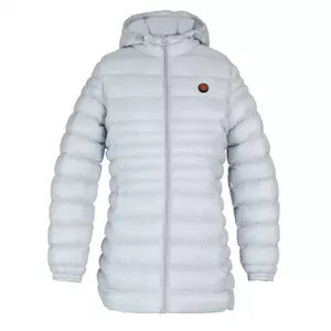 Body warmer Glovii GTFGL Female Hooded 2 Pockets Zipper Grey