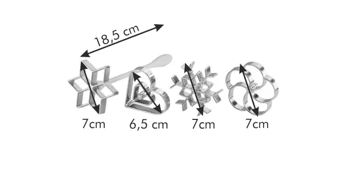 Rosette makers Tescoma 630048 — 4× Ø7 cm Photo 7