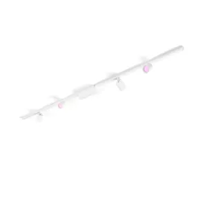 Комплект потолочного рельсового светильника Philips Perifo Straight (4 спота), LED 24 В, 220–240 В, 6500K, IP20, белый