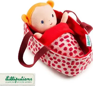 Кукла Lilliputiens Aghate с одеждой и пледом, модель 83133