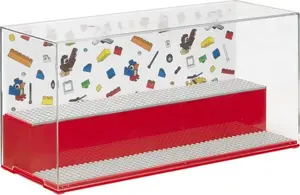 Display case LEGO Play & Display Case Classic Red Platform 40700001 — display and storage solution