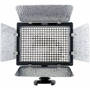 LED panel Yongnuo YN-300 III 3200K–5500K bi-color continuous light for photo and video