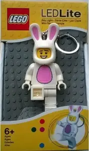 Keychain flashlight keyring, LEGO LGL-KE73 Króliczek