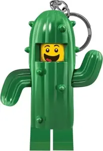 Keychain cactus with flashlight LEGO LGL-KE157 — keyring accessory with built-in LED light