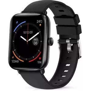 Viedpulkstenis Niceboy WATCH3LITEBK ar 1,69 collu ciparu displeju 240 x 280 pikseļi un 200 mAh akumulatoru melnā krāsā