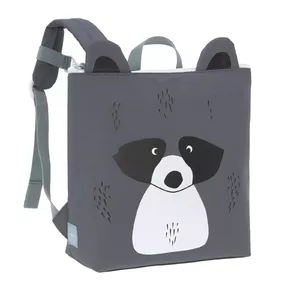 Backpack Lässig 1203031250 Black Grey Polyester Child 280x110x340mm