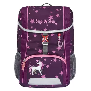 Mugursoma Rucksack step by step KID 213356 — poliesters, 350×260×170 mm, rozā/violeta