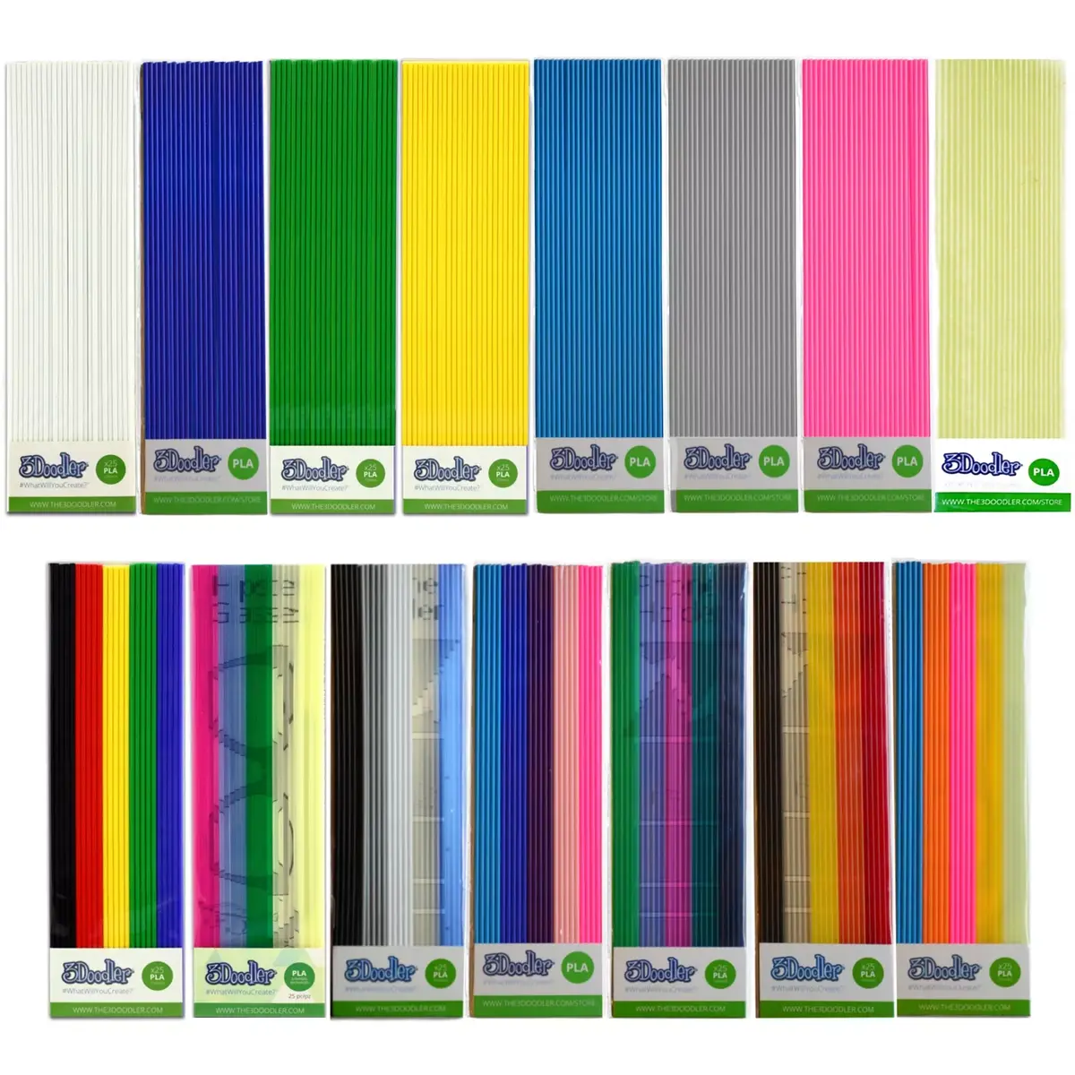3D печать материал 3Doodler PL03-GRAS Photo 4