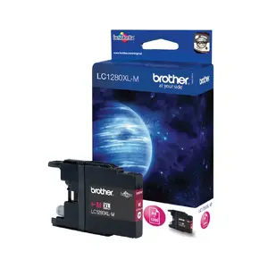 Tintes kasetne Brother LC1280XLM Magenta pigmenta High (XL) ietilpība 1 gab.