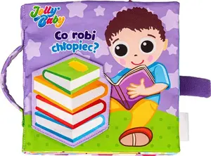 Baby toy figure Jolly Baby Robi Boy — soft infant toy, model JB 80463(1)