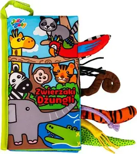 Jolly Baby soft toy set Jollybaby Ogonki Zwierzaki Dżungli by Jolly Baby