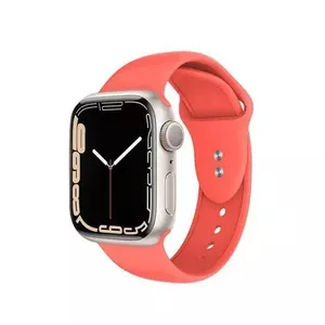 Band Crong CRG-40LQB-COR for Apple smartwatches, coral silicone, 1 pc