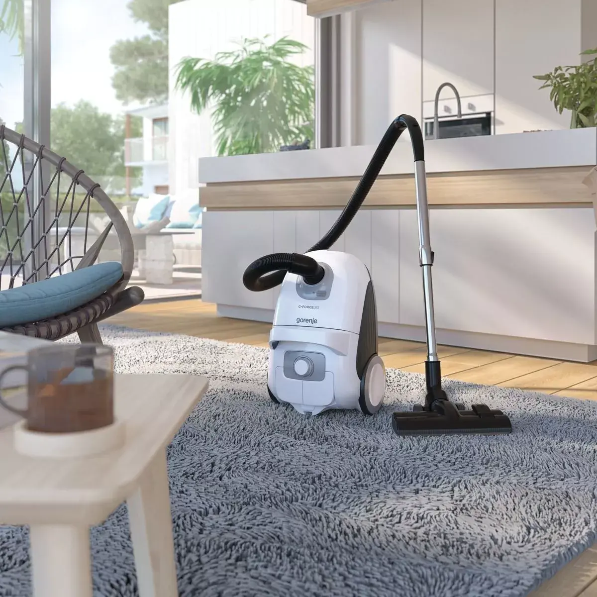 Цилиндрический пылесос Gorenje VCEA21GLW Photo 5