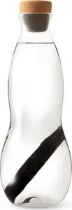 Glass Bottling Bottle black+blum EC002 Transparent — refillable glass bottle for beverages