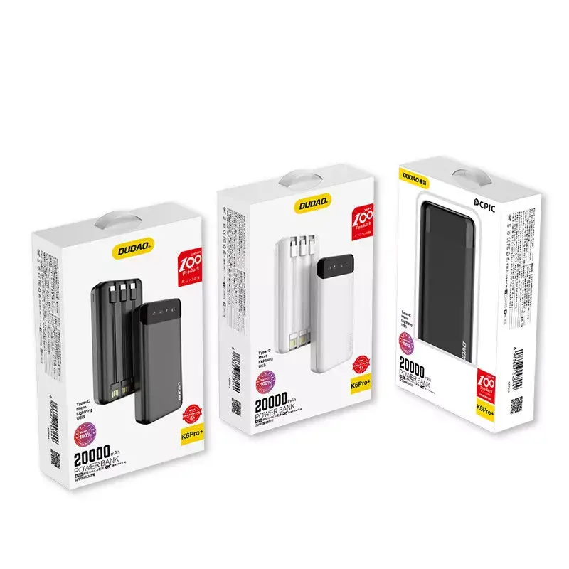 Аккумулятор DUDAO K6Pro+ 20000mAh Photo 2