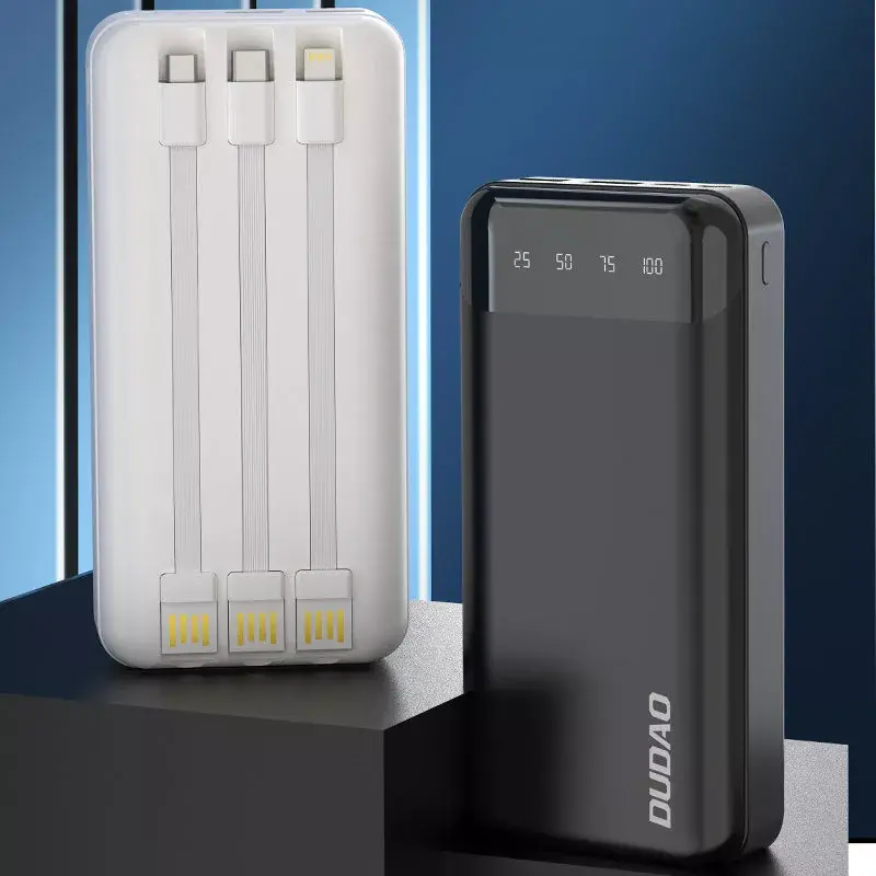 Portable Power Bank Dudao K6Pro+ K6Pro+-white Photo 3