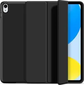 Aizsargcovers Smartcase priekš iPad 10.9 (2022/2024) no Tech‑Protect — melns