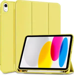 Чехол Tech-Protect SC Pen для iPad 10,9" (2022) с держателем стилуса, жёлтый