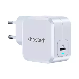USB-C Power Charger CHOETECH PD8007 45W EU White – USB‑C PD 45W