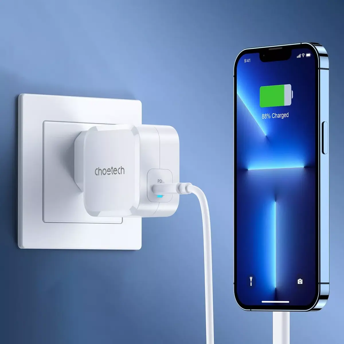 CHOETECH PD8007 USB‑C 45Вт зарядное Photo 4