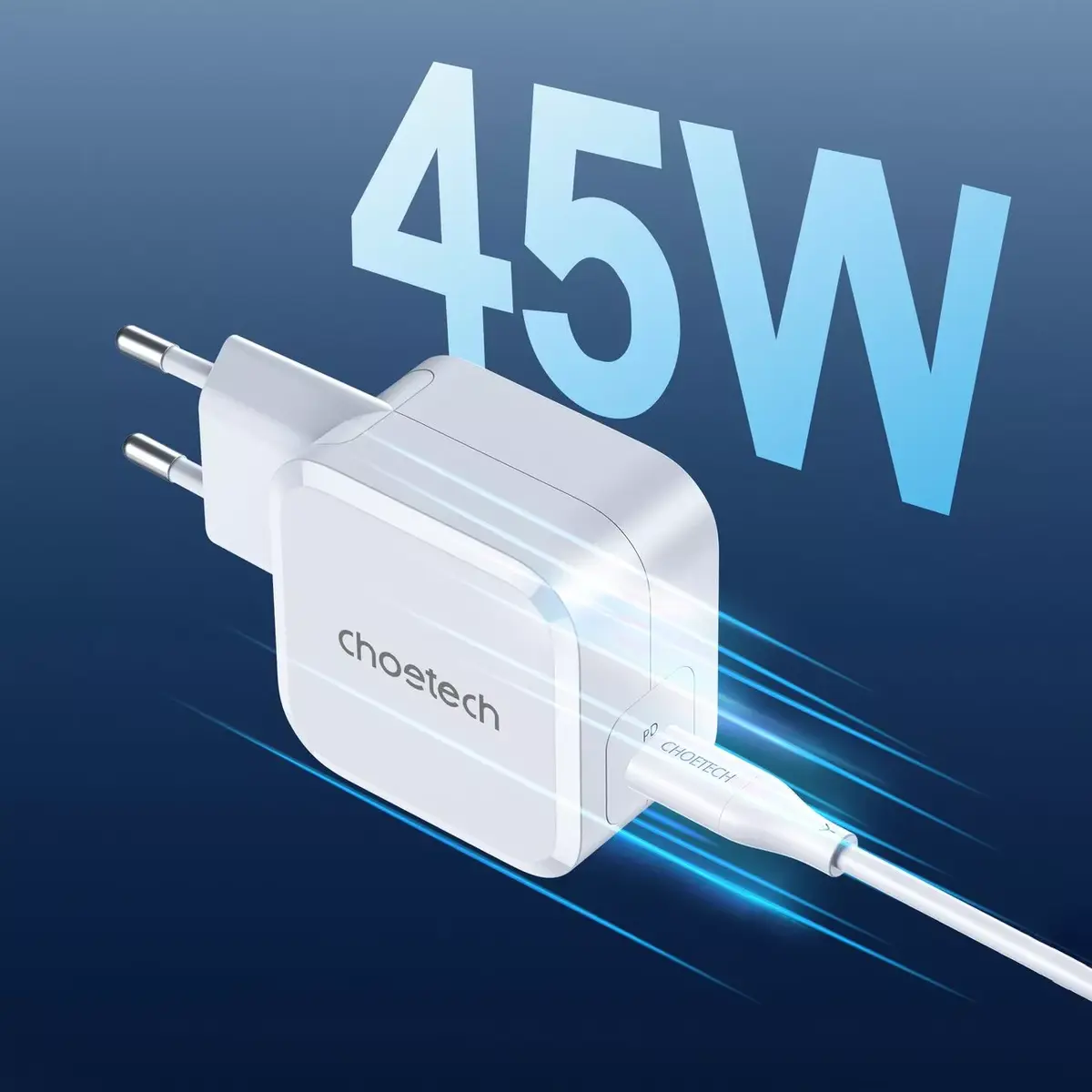 CHOETECH PD8007 USB‑C 45Вт зарядное Photo 8
