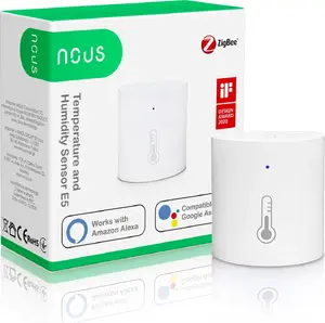 Temperatūras un mitruma sensors Nous E5 ZigBee 3.0