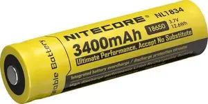 Rechargeable Lithium-ion Battery Nitecore 18650 NL1834 3400 mAh