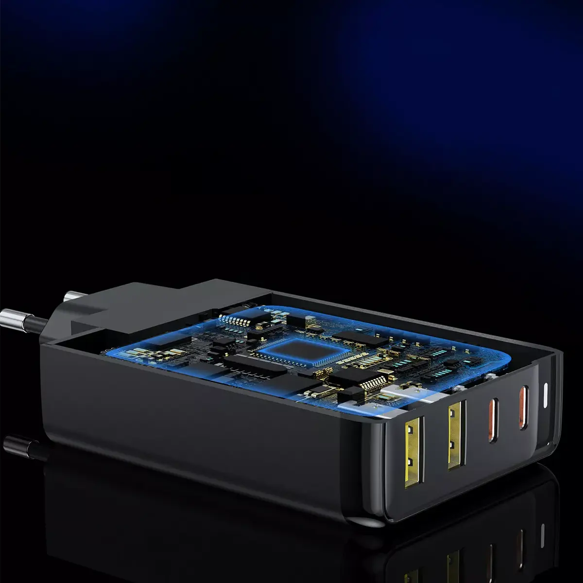 Зарядное устройство CHOETECH PD6005 2x USB-C 2x USB-A Photo 7