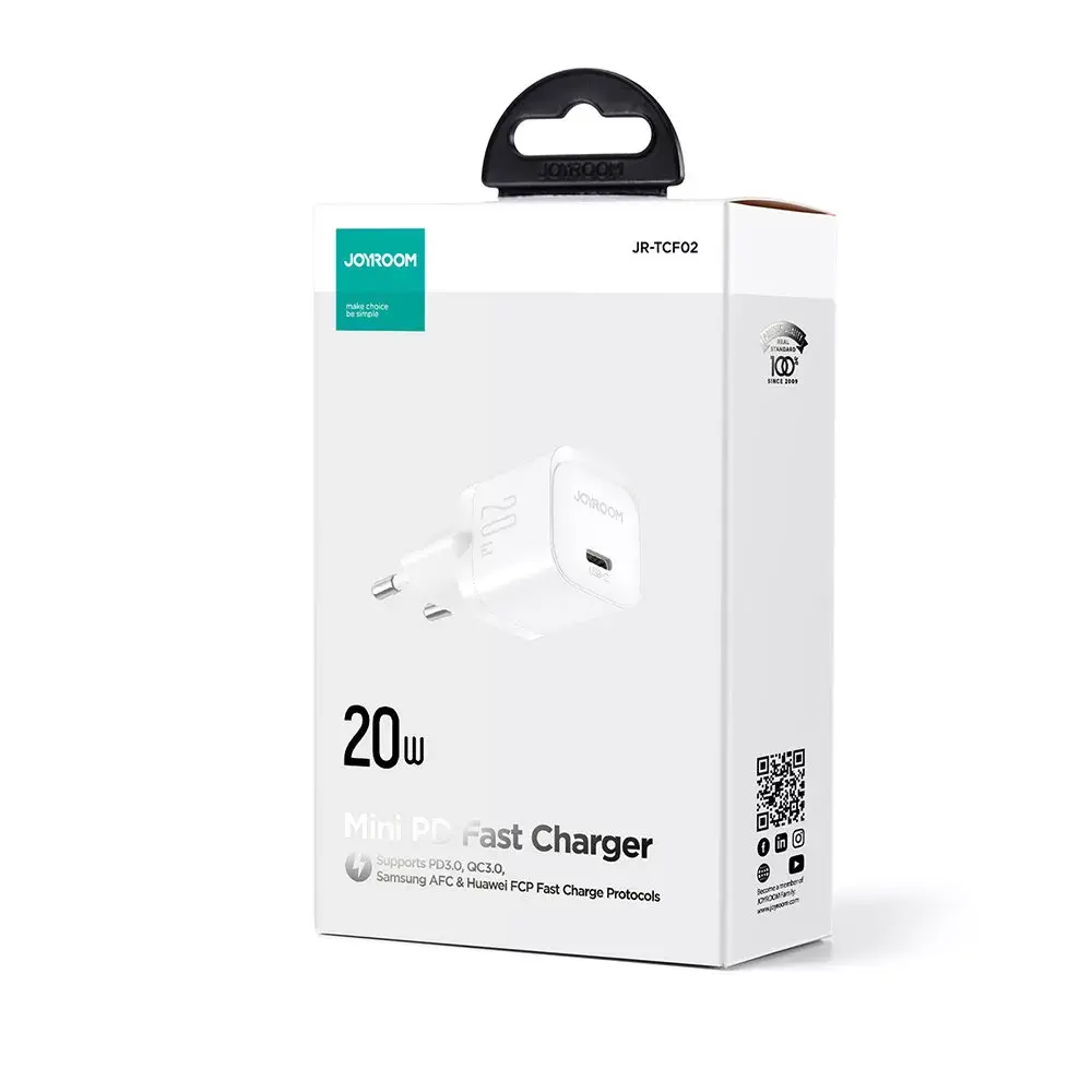 Joyroom JR-TCF02 20W PD USB-C зарядное Photo 3