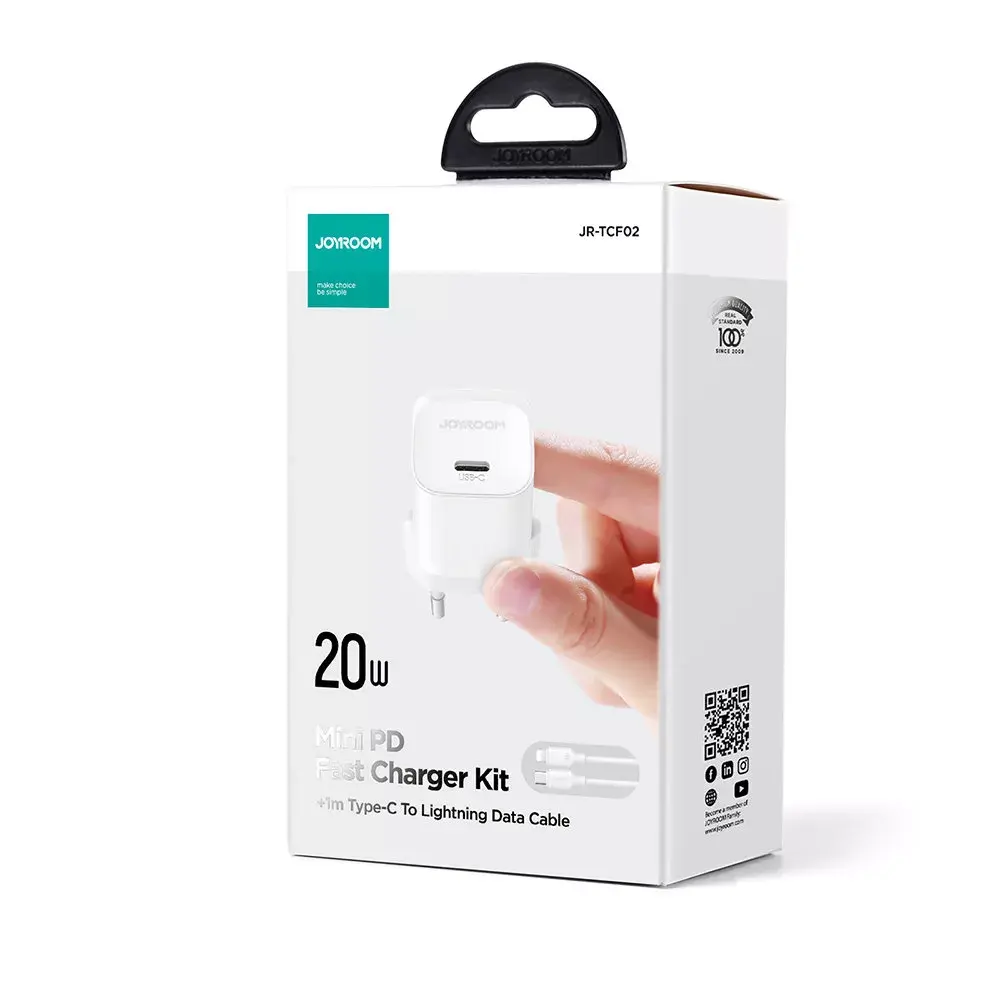 Joyroom JR-TCF02 20W PD USB-C зарядное Photo 4