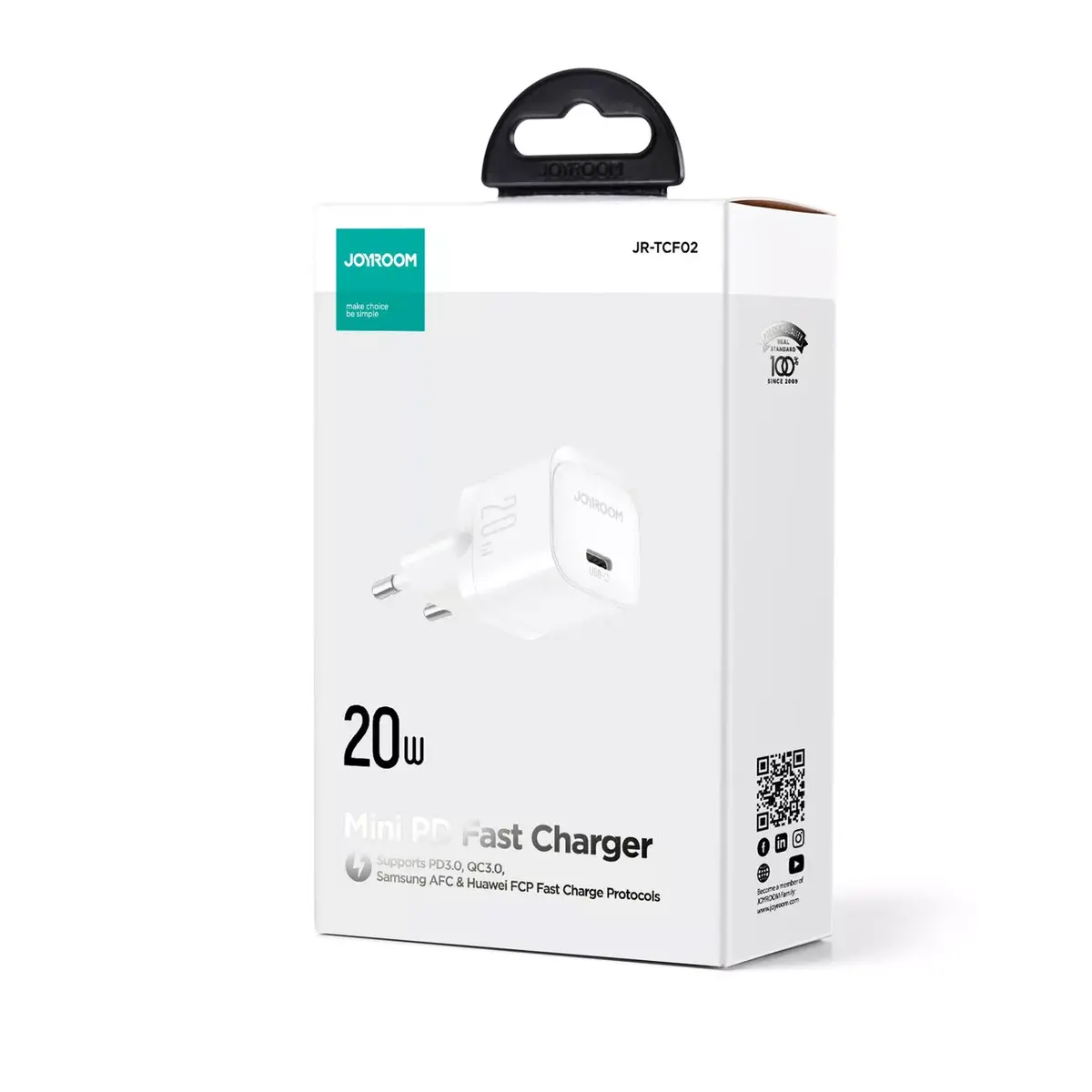Joyroom JR-TCF02 20W PD USB-C зарядное Photo 11