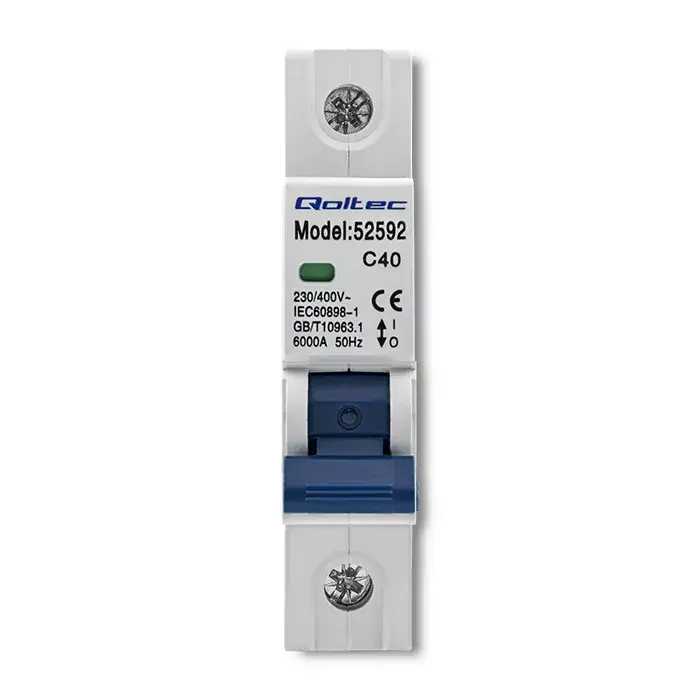 Miniature circuit breaker QOLTEC C40, 40 A Photo 6