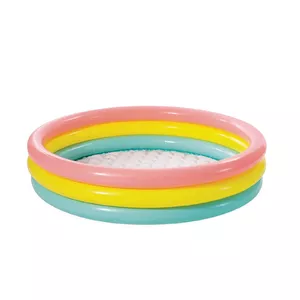 Inflatable pool Intex 57422NP — round children's pool 147 cm Ø × 33 cm H, green