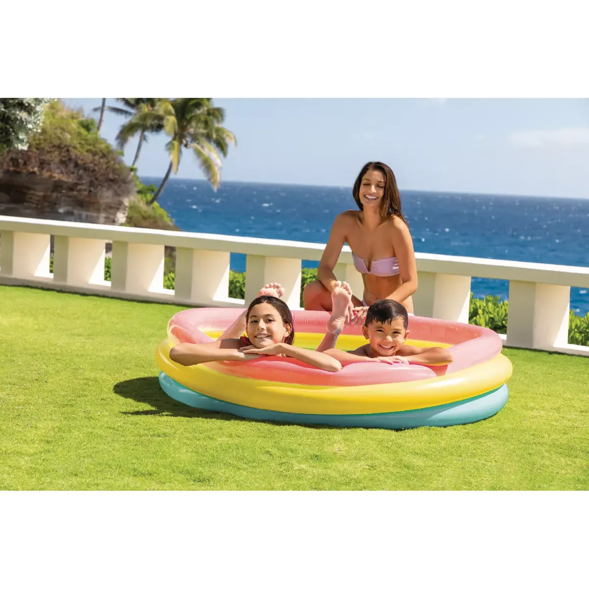 Intex 57422NP надувной детский бассейн 147×33 см Photo 4