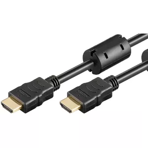 Goobay 61303 HDMI kabelis 5 m HDMI Type A (Standard) Melns