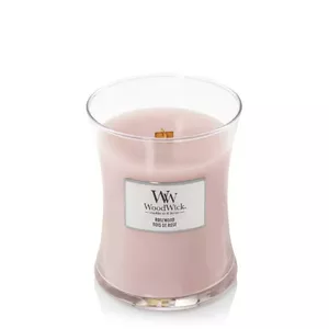 WoodWick Rosewood aromatizēta vaska svece stikla traukā ar koka daktis