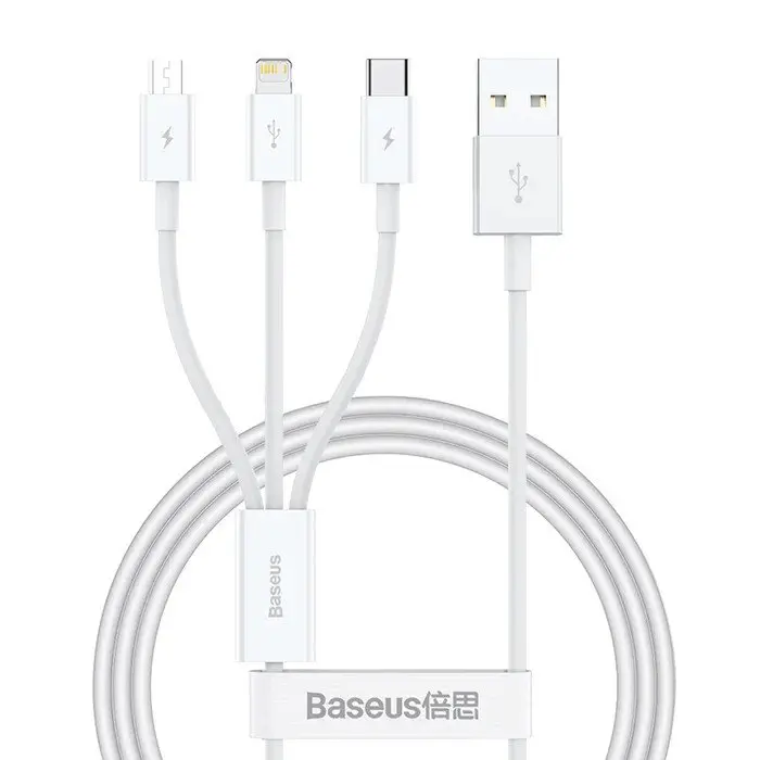 USB cable Baseus P10320105221-01 0.5 m 3.5A Photo 9