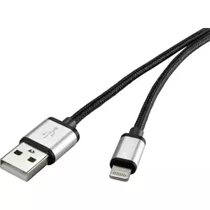 Кабель Lightning Renkforce 1323109 0,5 м для iPod iPad iPhone, длина 0,5 м