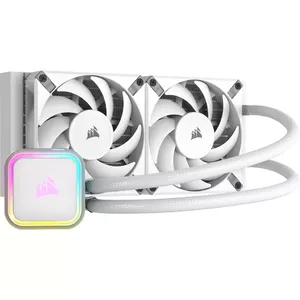 All-in-one liquid cooler Corsair H100I Elite 12 cm White 400-1850 RPM