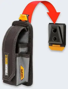Instrumentu josta TOUGHBUILT TB-CT-34-B Heavy Duty Adjustable, regulējama ar vairākiem kabatām