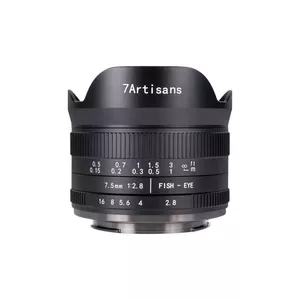 Широкоугольный объектив типа «рыбий глаз» 7Artisans 7.5mm F2.8 Mark II для Nikon Z