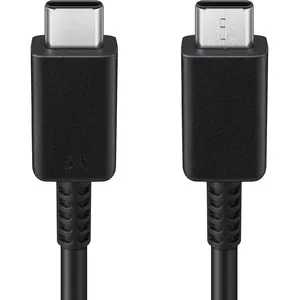 Универсальный кабель USB-C Samsung EP-DN975BBEGWWW | 1,0 м | 5A | 45 Вт| черный (OEM)