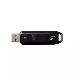 USB флеш-накопитель PATRIOT Xporter 128 ГБ USB Type-A 3.2 Gen 1 (80 МБ/с) слайд черный