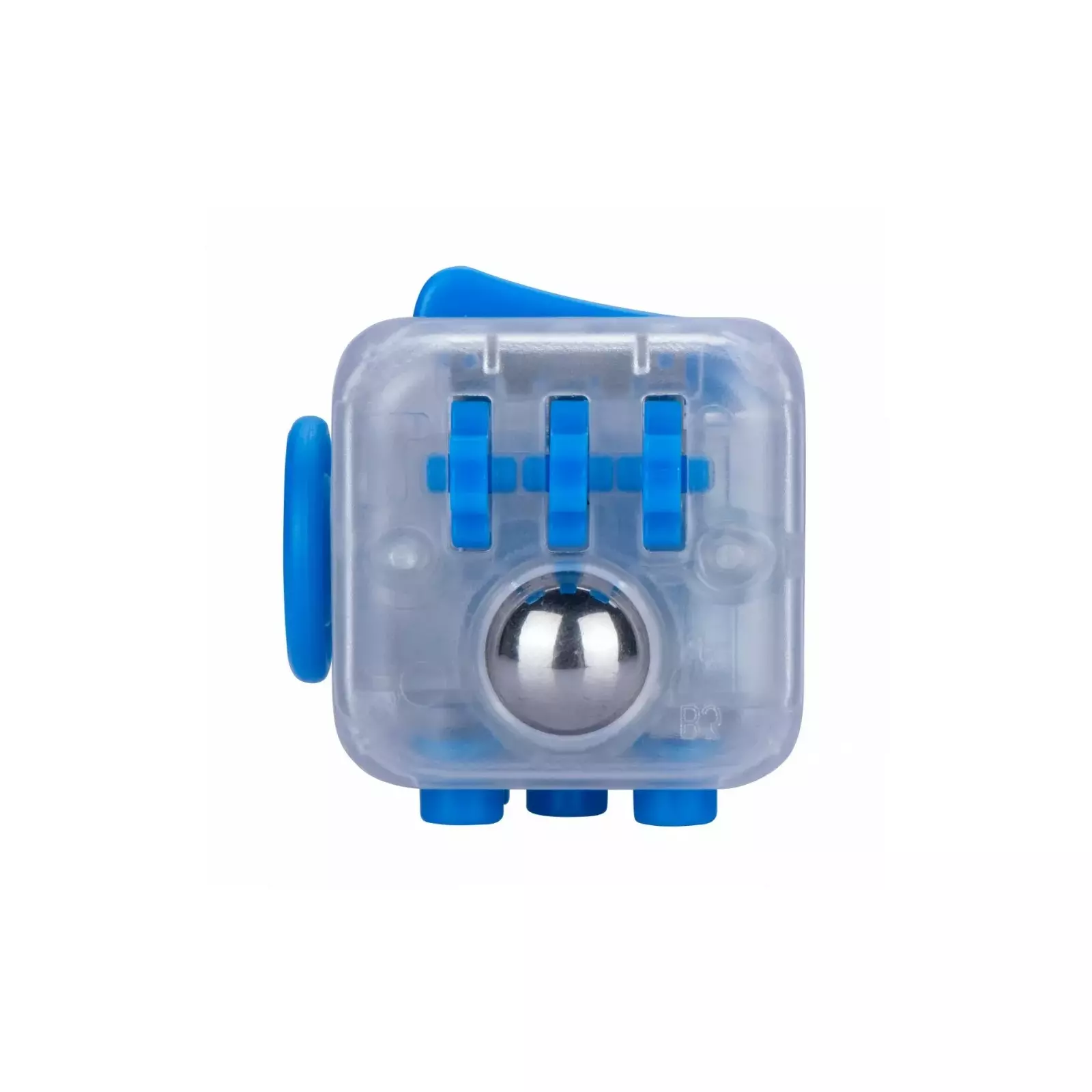 Zuru Fidget Cube by Antsy Labs Hologram Therapuetic Relax Series 3 Silver  Blue 845218020101