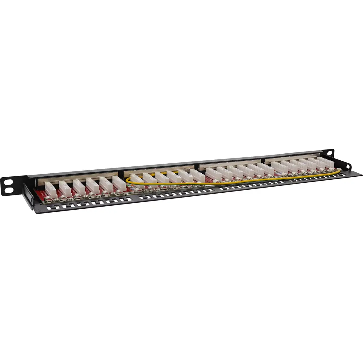 InLine 19" patch panel Cat.6A 0.5 U Photo 4