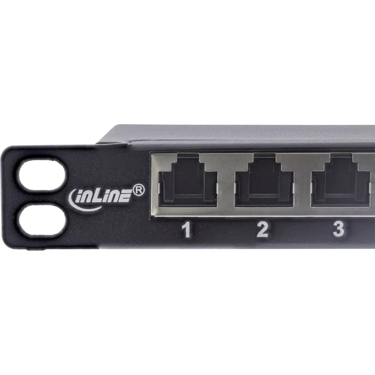 InLine 19" patch panel Cat.6A 0.5 U Photo 5