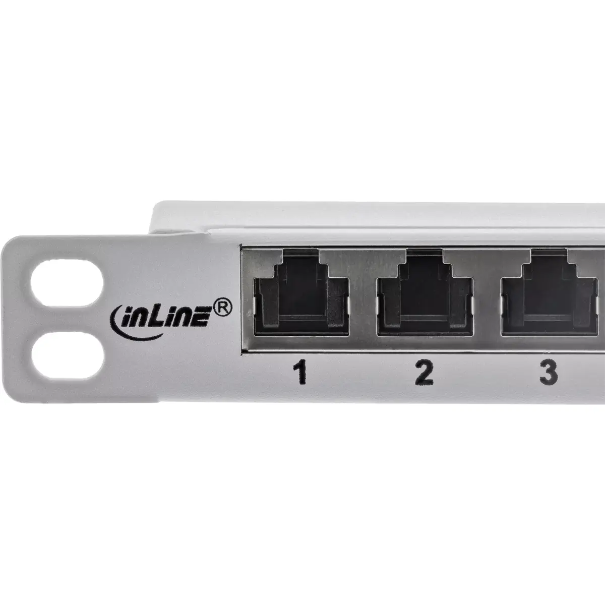 InLine 19" patch panel Cat.6A 0.5 U Photo 5